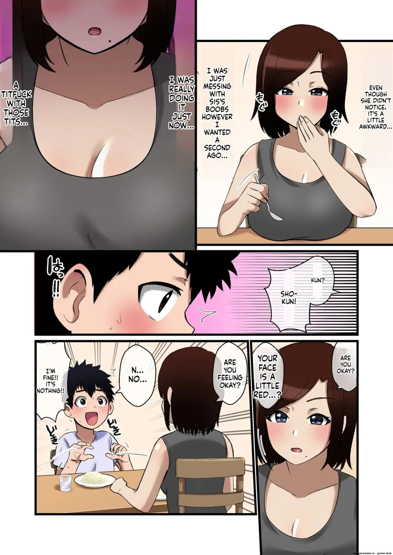 Paizuri Hokoku o Shitekuru Ane