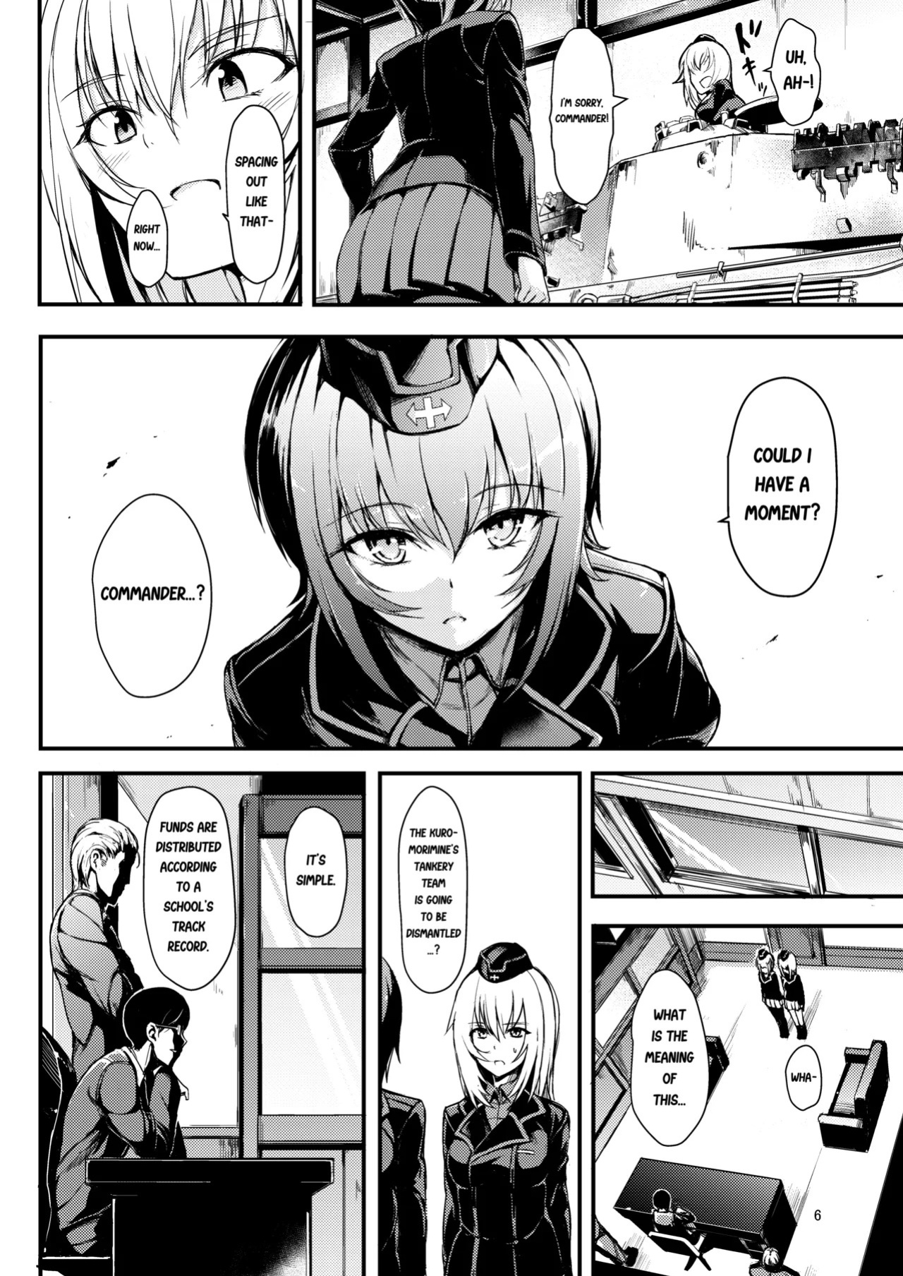 [Kyockchokyock (Kyockcho)] The Violation of Kuromorimine (Girls und Panzer) [English] [Digital] [RagsSgar_Translations]