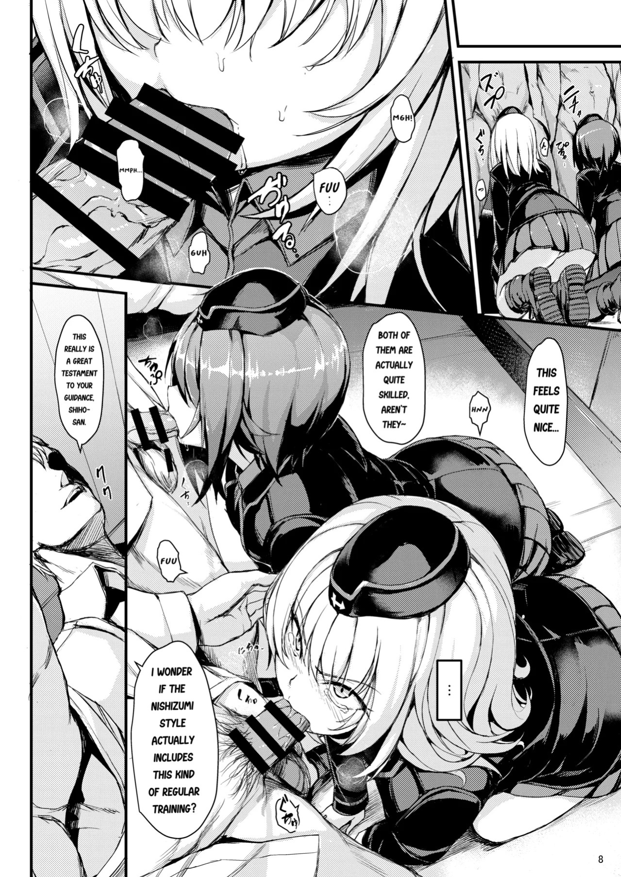 [Kyockchokyock (Kyockcho)] The Violation of Kuromorimine (Girls und Panzer) [English] [Digital] [RagsSgar_Translations]