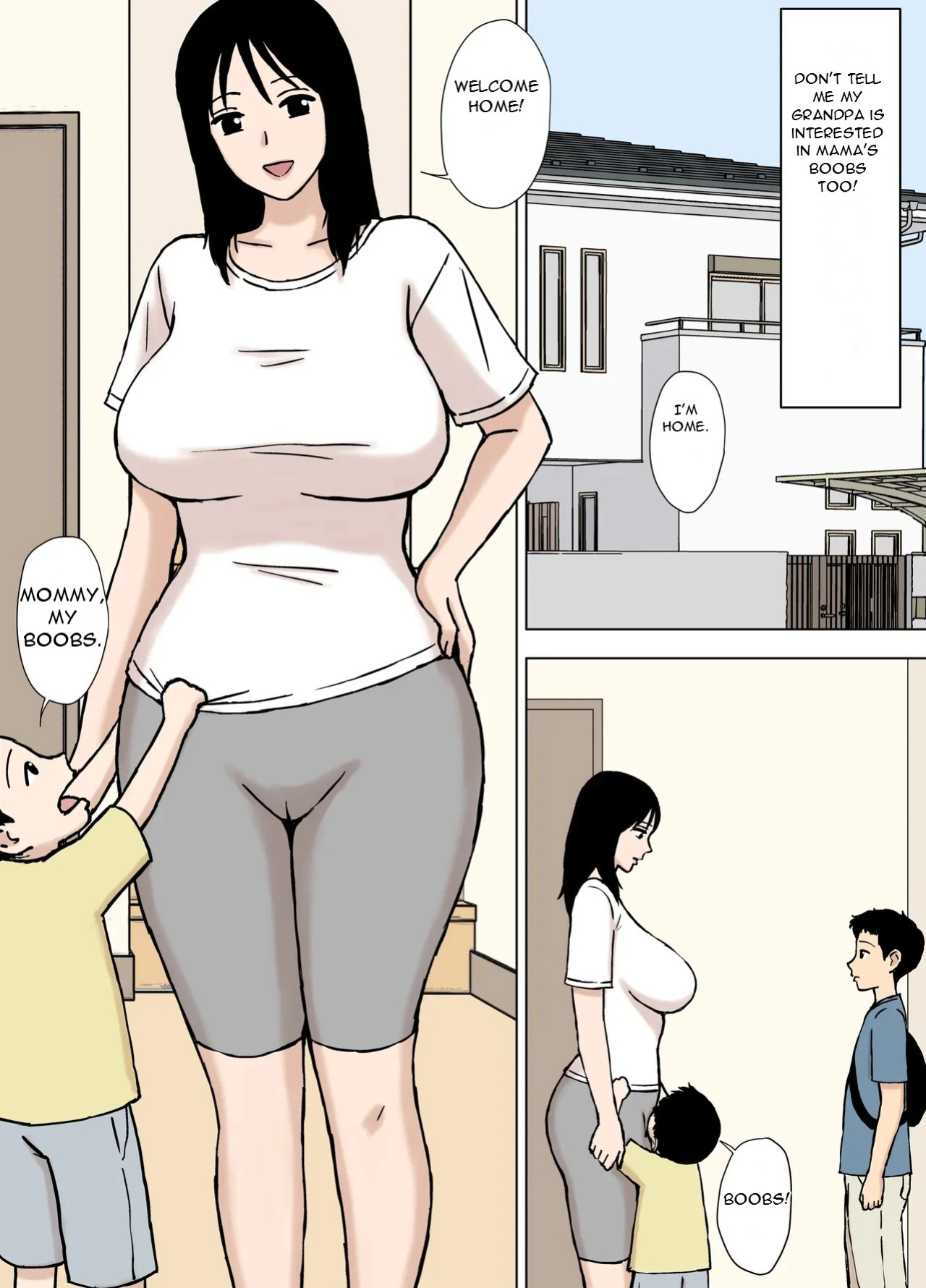 [Urakan] Boku ga Shiranakatta Mama to Jii-chan no Koto | Things I Didn't Know About Mama and Grandpa [English] [DarklordMTLs]