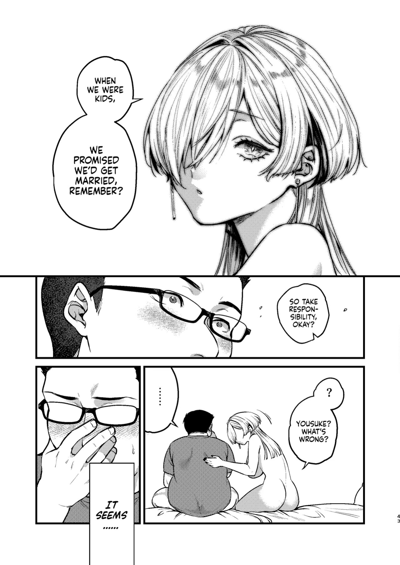 [Anmitsutei (Kibi Anmitsu)] Cool na Kanojo. ~Osananajimi Gal to Boku ga Tsukiau made~ | My Cool Girlfriend ~How I Ended Up Dating My Gyaru Childhood Friend~ [English] [NudeSalad] [Digital]