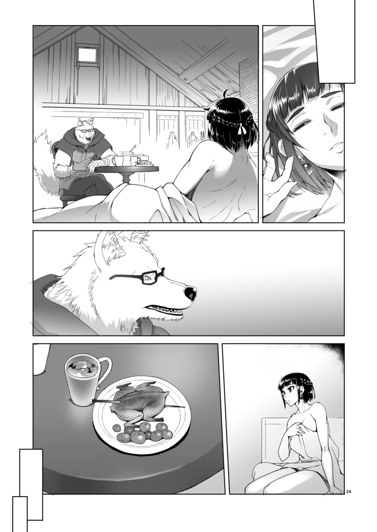 [Asaki Blog Branch Office (Asaki Takayuki)] Onnakishi Rael to Suzuiro no Mori no Kiba 2 - Female Knight Rahel And The Silvery Forest Fang 2 | Lady Knight Rahel and The Silvery Forest Fang 2 [English] [CT Scans] [Digital]