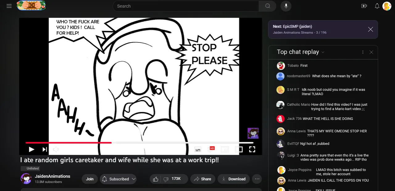 [EvilTQF] Rated J for Jaiden
