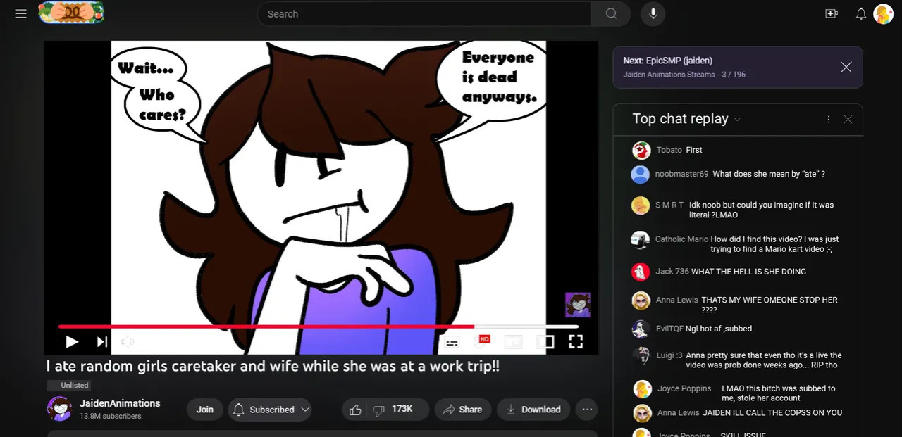 [EvilTQF] Rated J for Jaiden