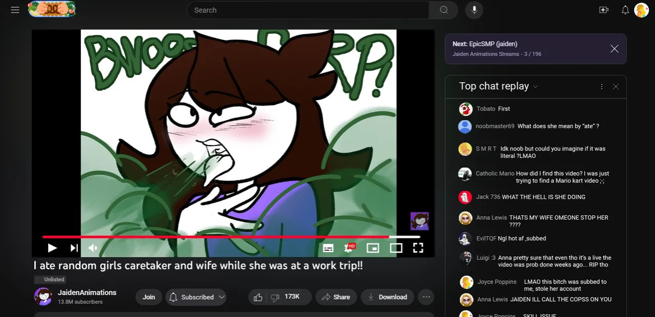[EvilTQF] Rated J for Jaiden