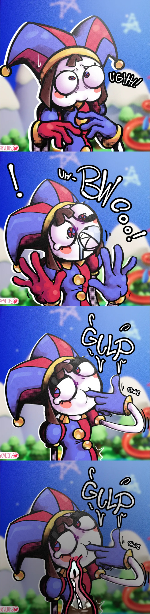 [EvilTQF] Pomni Vore