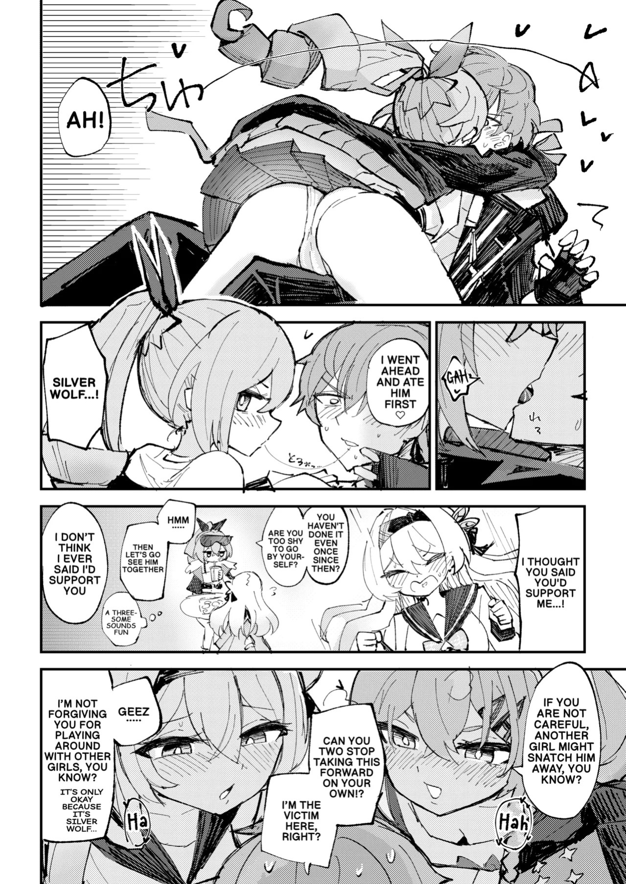 [Rossaku Kobo (Rossaku)] Nakayoshi wa Kaitakusha no Heya de | Besties in the Trailblazer's Room (Honkai: Star Rail) [English] [Digital]