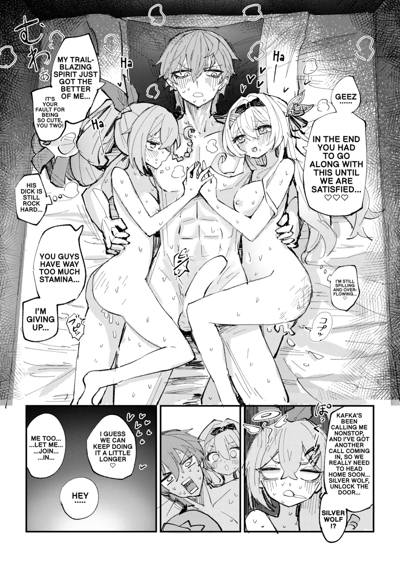[Rossaku Kobo (Rossaku)] Nakayoshi wa Kaitakusha no Heya de | Besties in the Trailblazer's Room (Honkai: Star Rail) [English] [Digital]