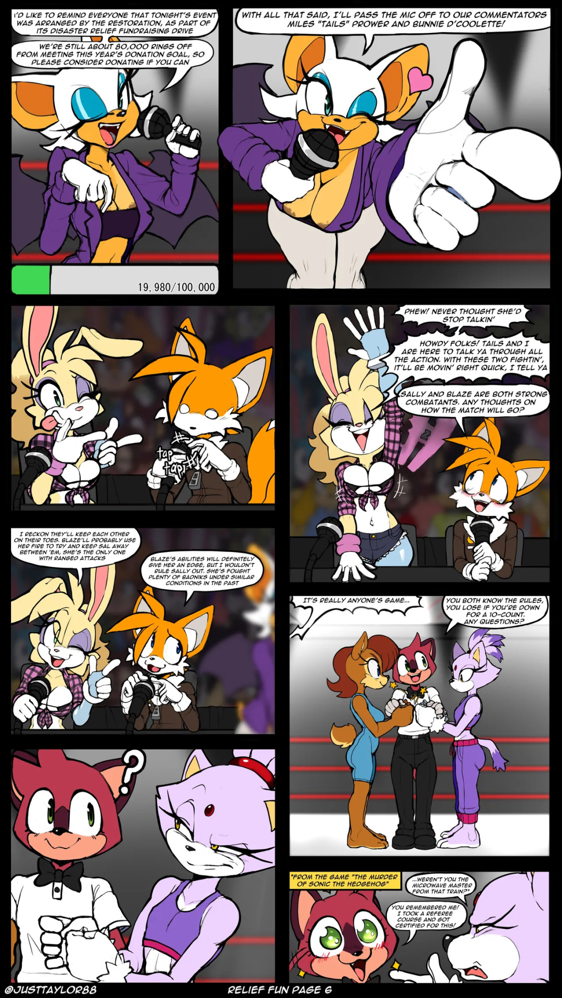 [JustTaylor (Natethecat24/TaylorTheFox24)] Relief Fun (Ongoing)