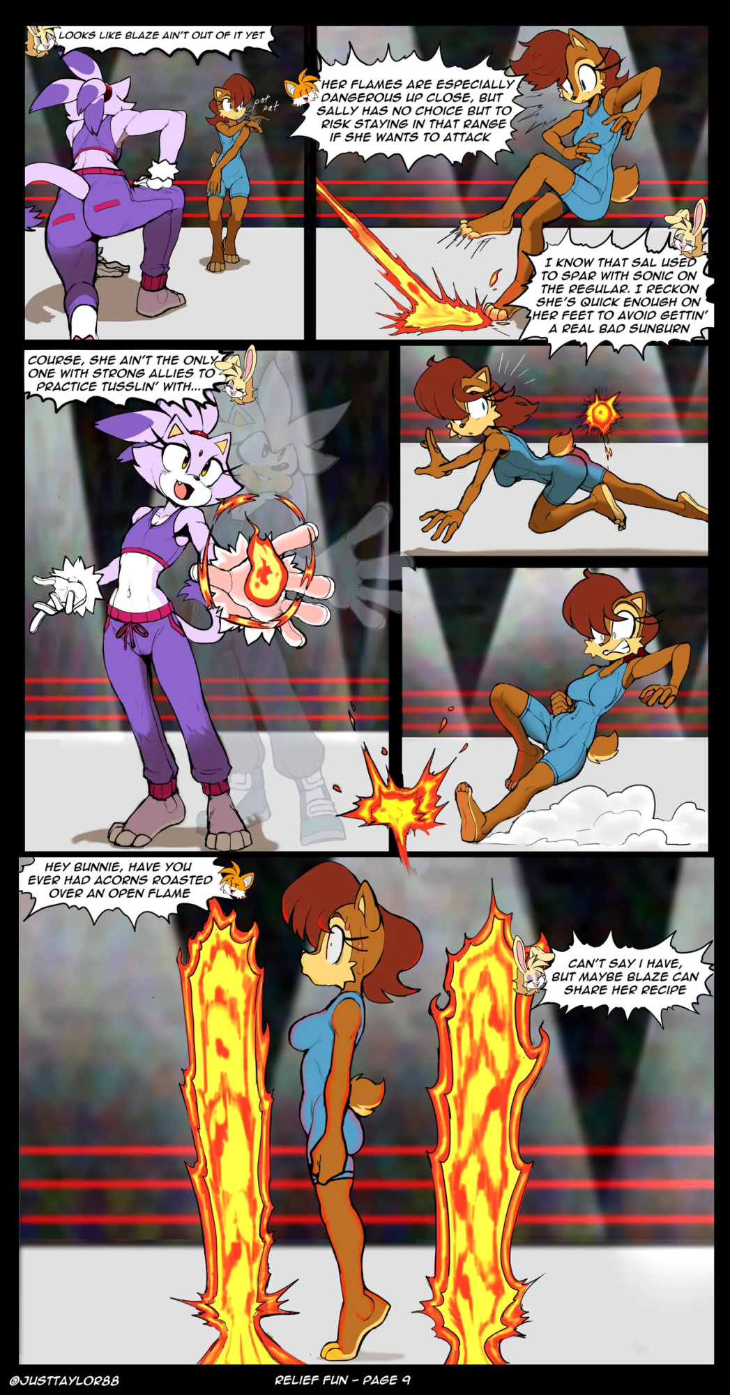 [JustTaylor (Natethecat24/TaylorTheFox24)] Relief Fun (Ongoing)