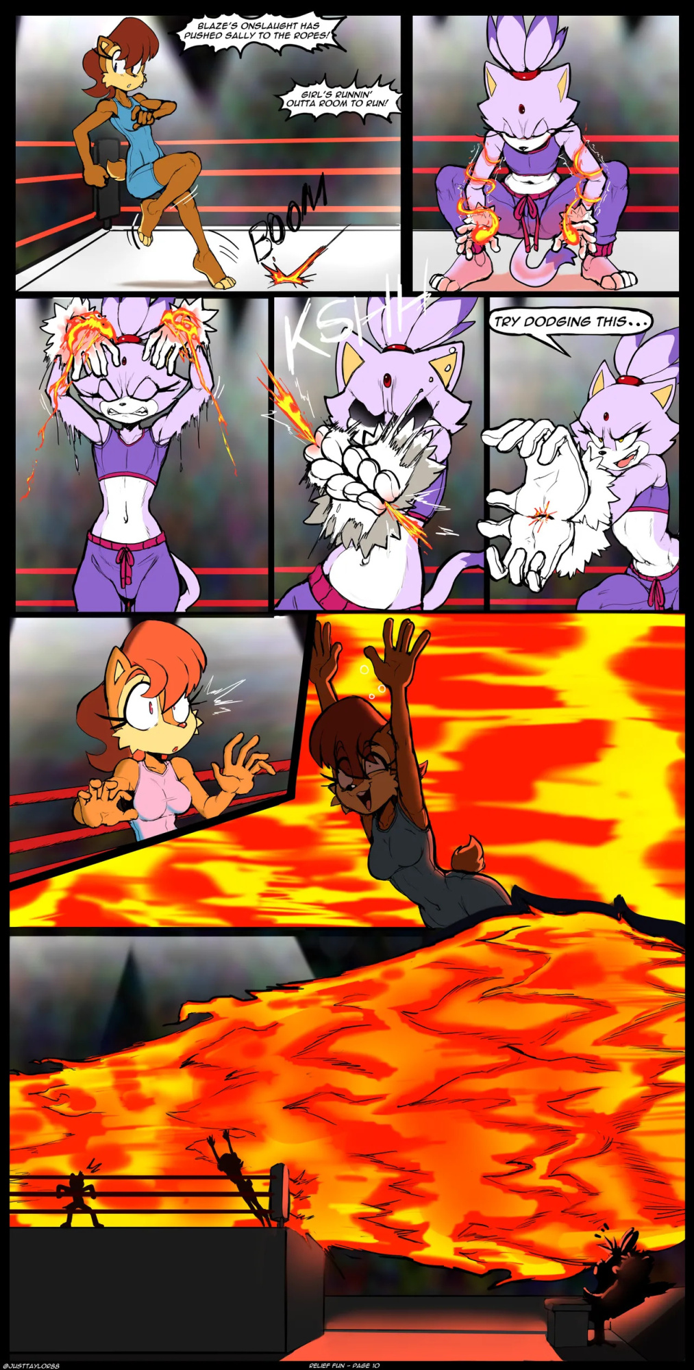 [JustTaylor (Natethecat24/TaylorTheFox24)] Relief Fun (Ongoing)