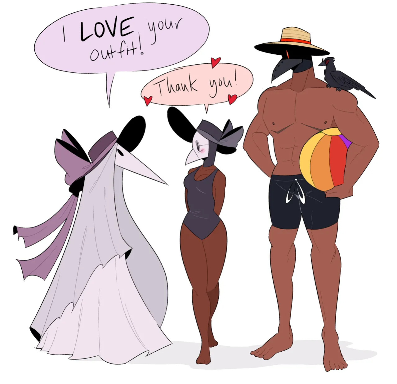 [Idolomantises (Mothmilfs)] Plague Doctors' Edition (Monsters and Girls/The Lover's Inferno)