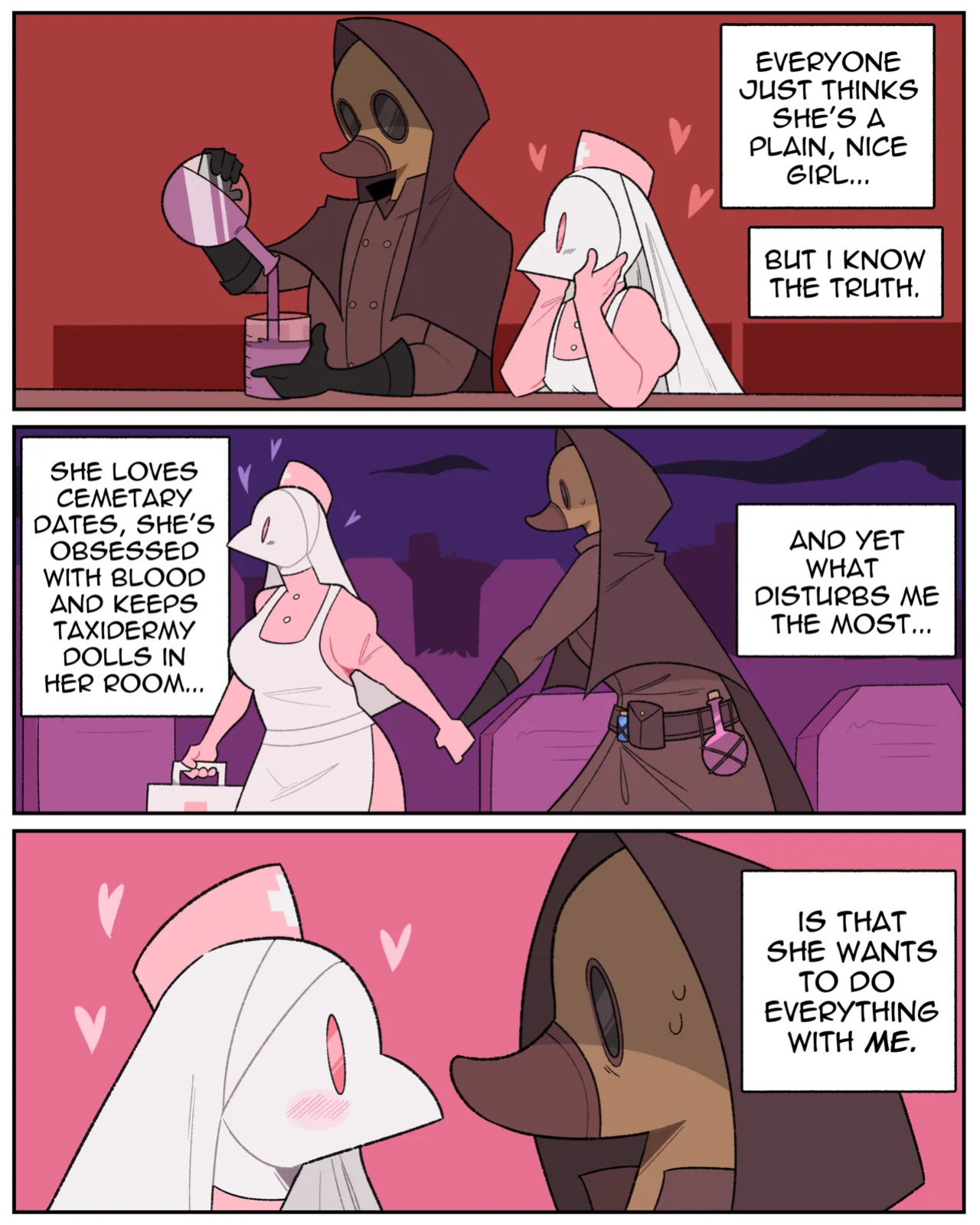 [Idolomantises (Mothmilfs)] Plague Doctors' Edition (Monsters and Girls/The Lover's Inferno)