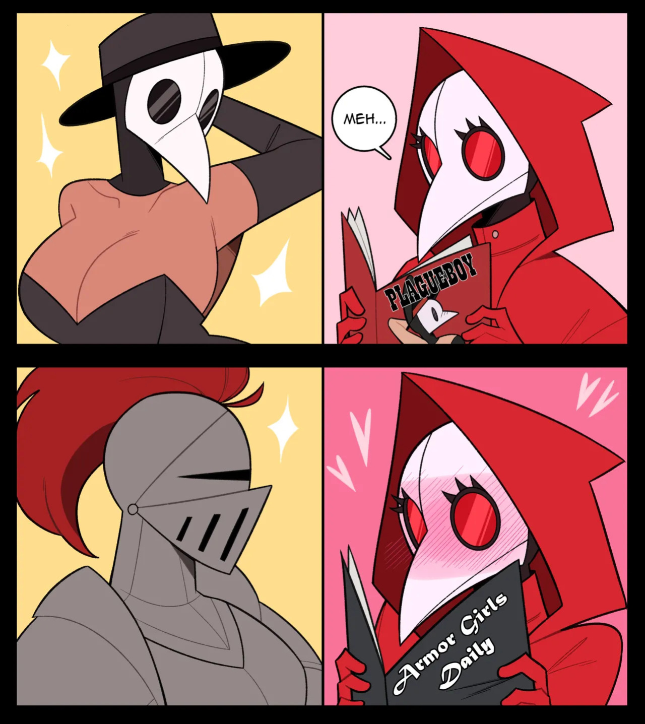[Idolomantises (Mothmilfs)] Plague Doctors' Edition (Monsters and Girls/The Lover's Inferno)