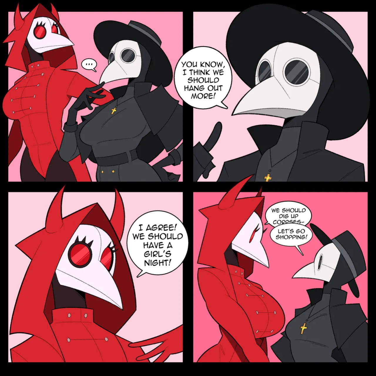 [Idolomantises (Mothmilfs)] Plague Doctors' Edition (Monsters and Girls/The Lover's Inferno)