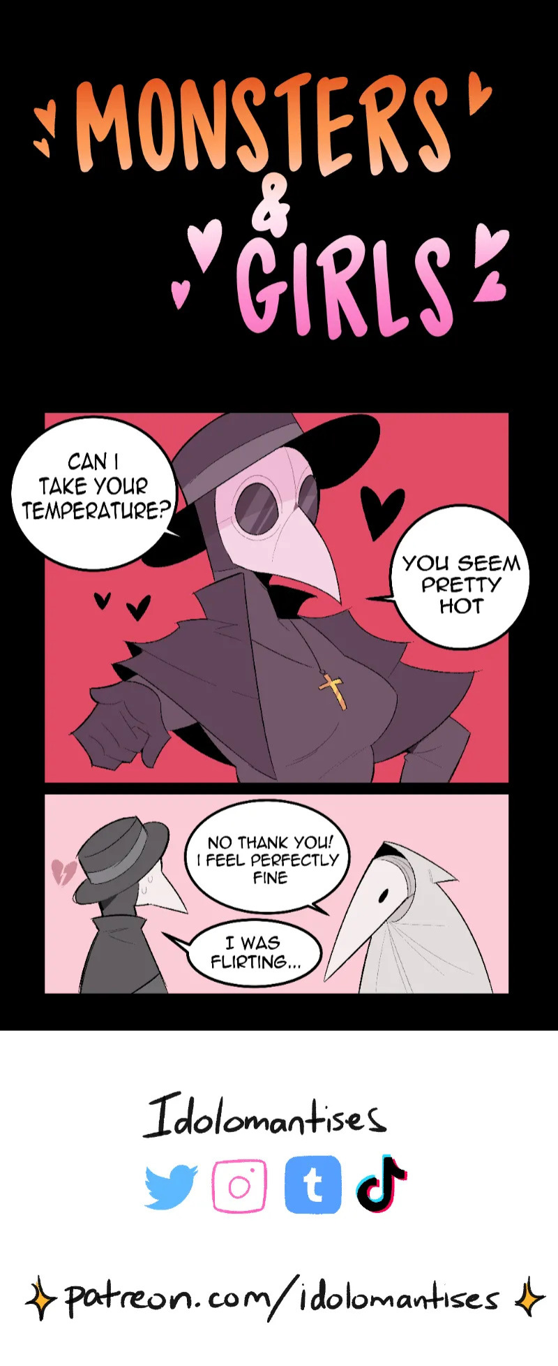 [Idolomantises (Mothmilfs)] Plague Doctors' Edition (Monsters and Girls/The Lover's Inferno)