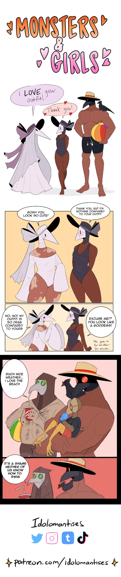 [Idolomantises (Mothmilfs)] Plague Doctors' Edition (Monsters and Girls/The Lover's Inferno)