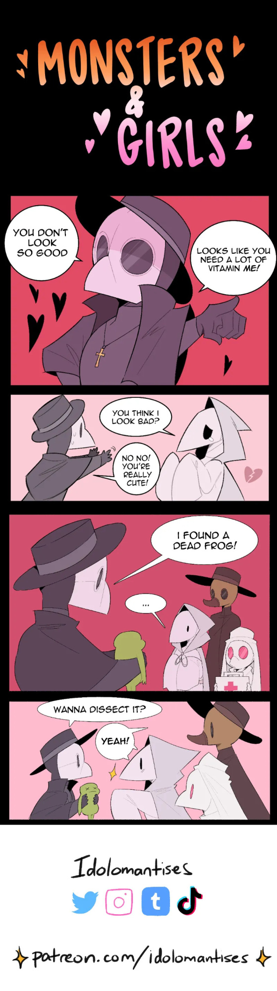 [Idolomantises (Mothmilfs)] Plague Doctors' Edition (Monsters and Girls/The Lover's Inferno)
