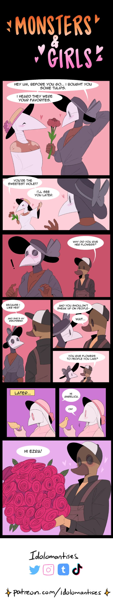 [Idolomantises (Mothmilfs)] Plague Doctors' Edition (Monsters and Girls/The Lover's Inferno)