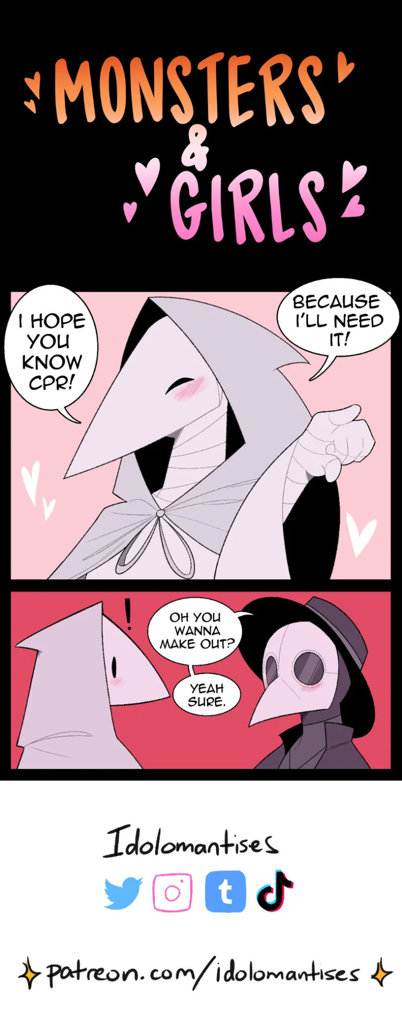 [Idolomantises (Mothmilfs)] Plague Doctors' Edition (Monsters and Girls/The Lover's Inferno)