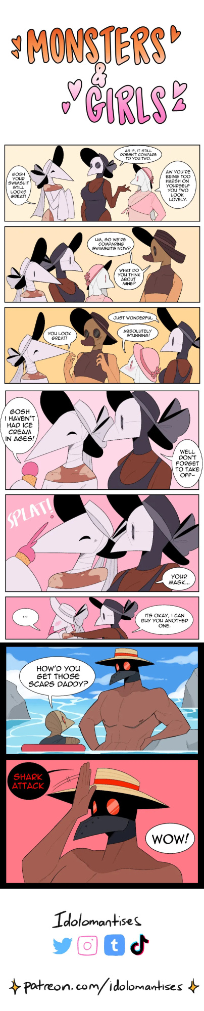 [Idolomantises (Mothmilfs)] Plague Doctors' Edition (Monsters and Girls/The Lover's Inferno)