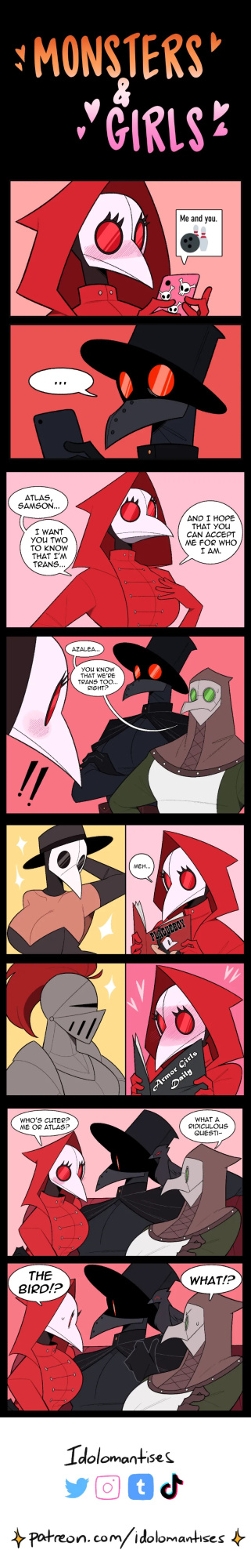 [Idolomantises (Mothmilfs)] Plague Doctors' Edition (Monsters and Girls/The Lover's Inferno)