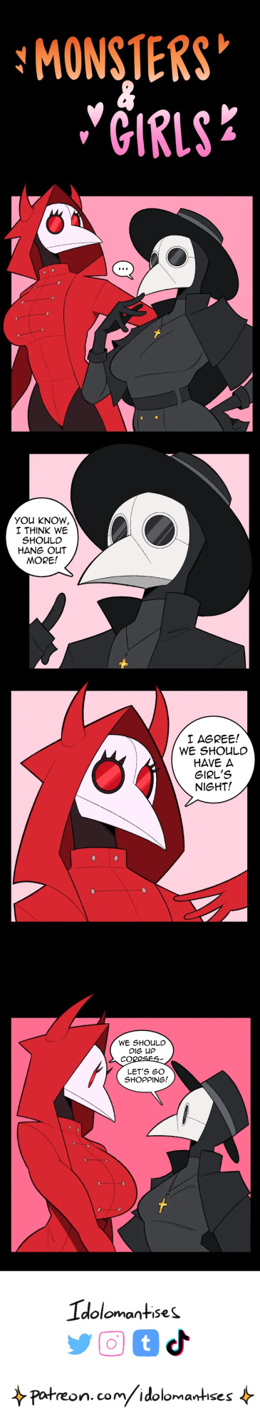 [Idolomantises (Mothmilfs)] Plague Doctors' Edition (Monsters and Girls/The Lover's Inferno)
