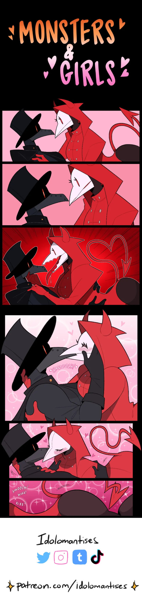 [Idolomantises (Mothmilfs)] Plague Doctors' Edition (Monsters and Girls/The Lover's Inferno)