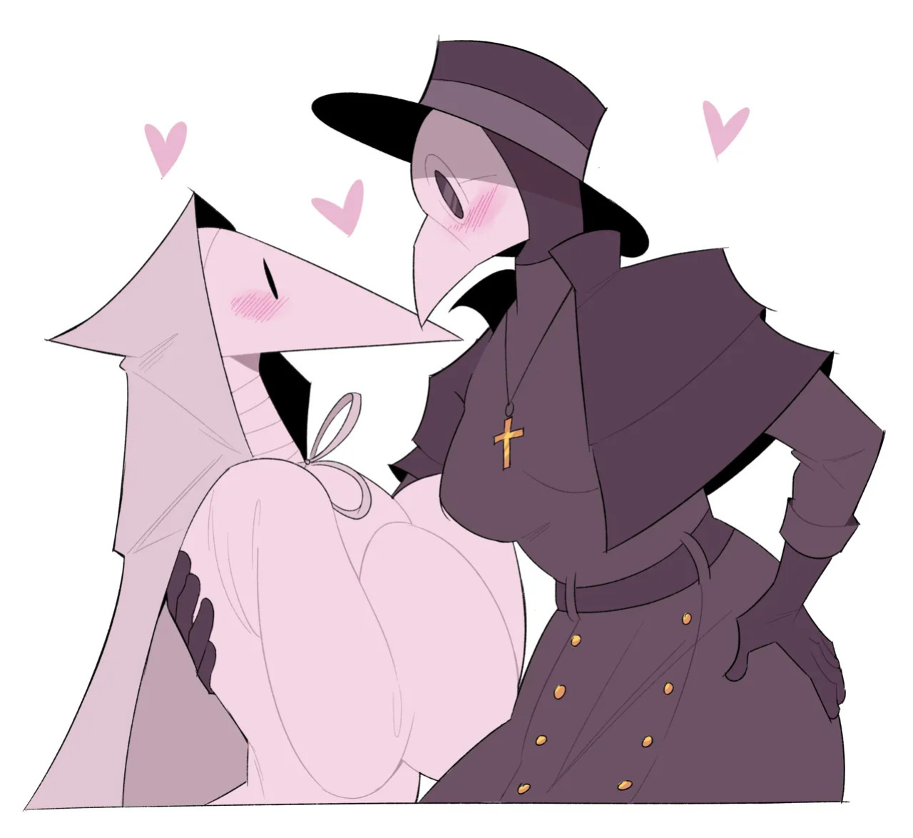 [Idolomantises (Mothmilfs)] Plague Doctors' Edition (Monsters and Girls/The Lover's Inferno)