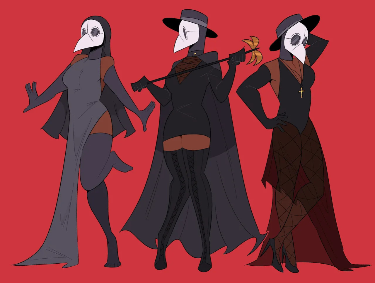 [Idolomantises (Mothmilfs)] Plague Doctors' Edition (Monsters and Girls/The Lover's Inferno)
