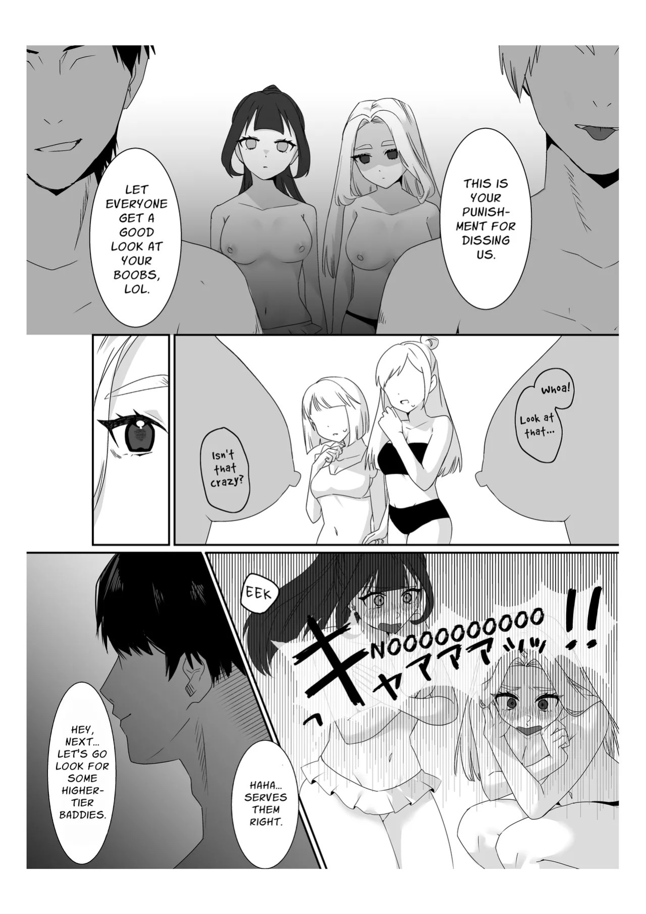 [P＆I (Sakasaki Shika)] Saimin Ojou-sama ~Yuri Couple wo Osou Otoko-tachi no Yokubou~ | Mindless Maidens ~A Lesbian Couple Assailed By Male Desire~ [English] [Cunny Garden]