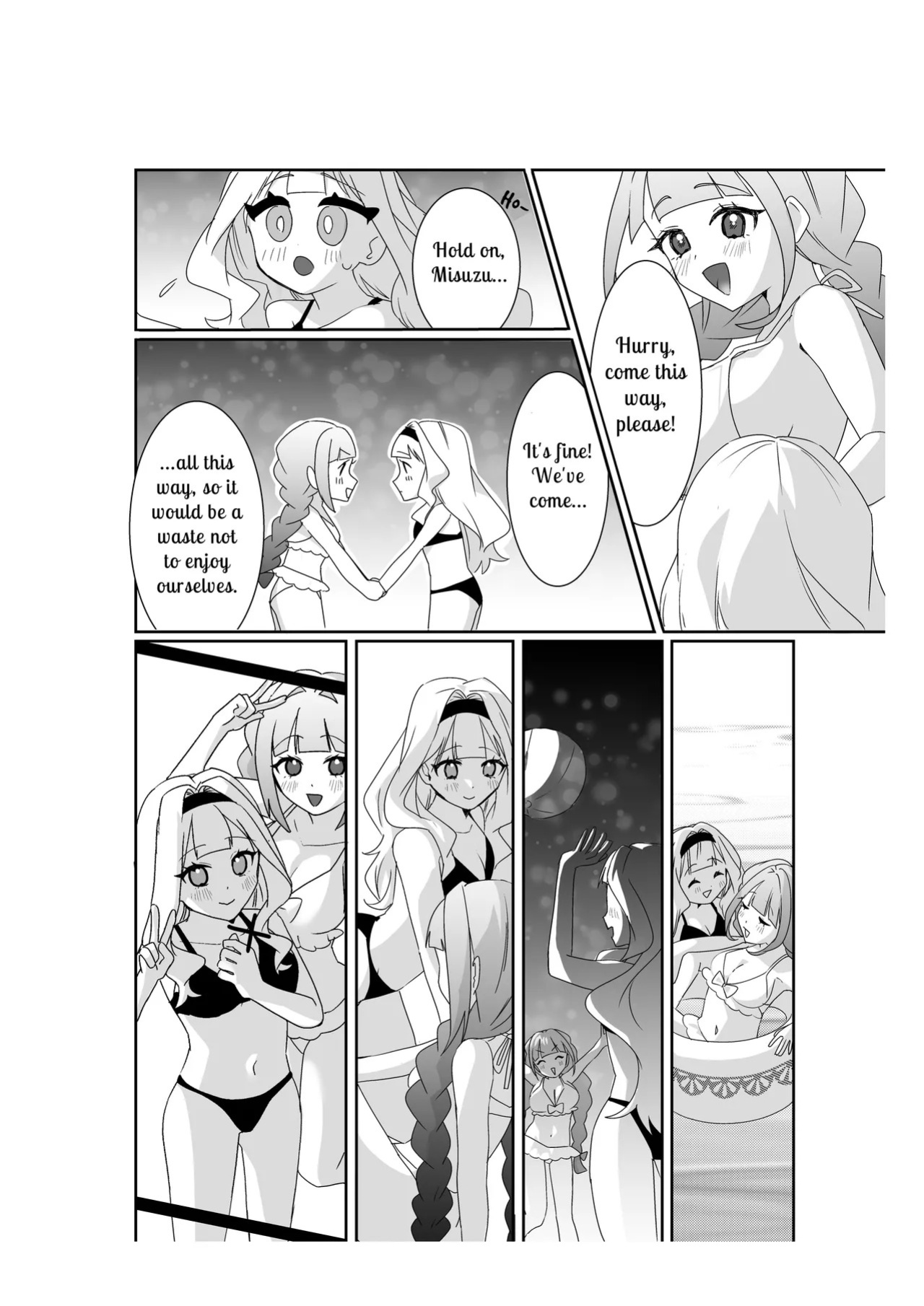 [P＆I (Sakasaki Shika)] Saimin Ojou-sama ~Yuri Couple wo Osou Otoko-tachi no Yokubou~ | Mindless Maidens ~A Lesbian Couple Assailed By Male Desire~ [English] [Cunny Garden]
