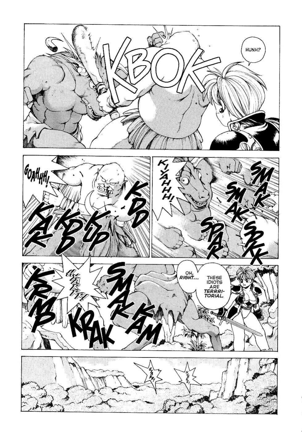 Spunky Knight Extreme Volumes 1-4