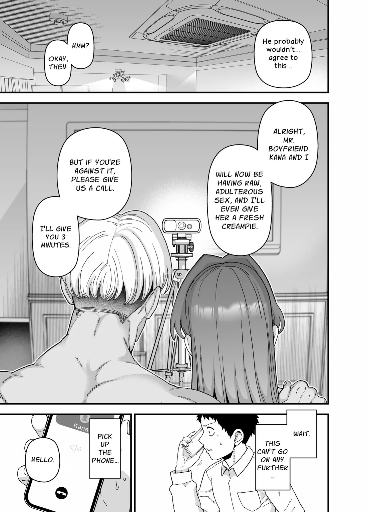 [Mochinchi (Mo)] Netorase Trial Boku no Tame ni Neru Kanojo | Cuckold Trial: My girlfriend cheats on me for my sake [English] [Guesswork] [Digital]