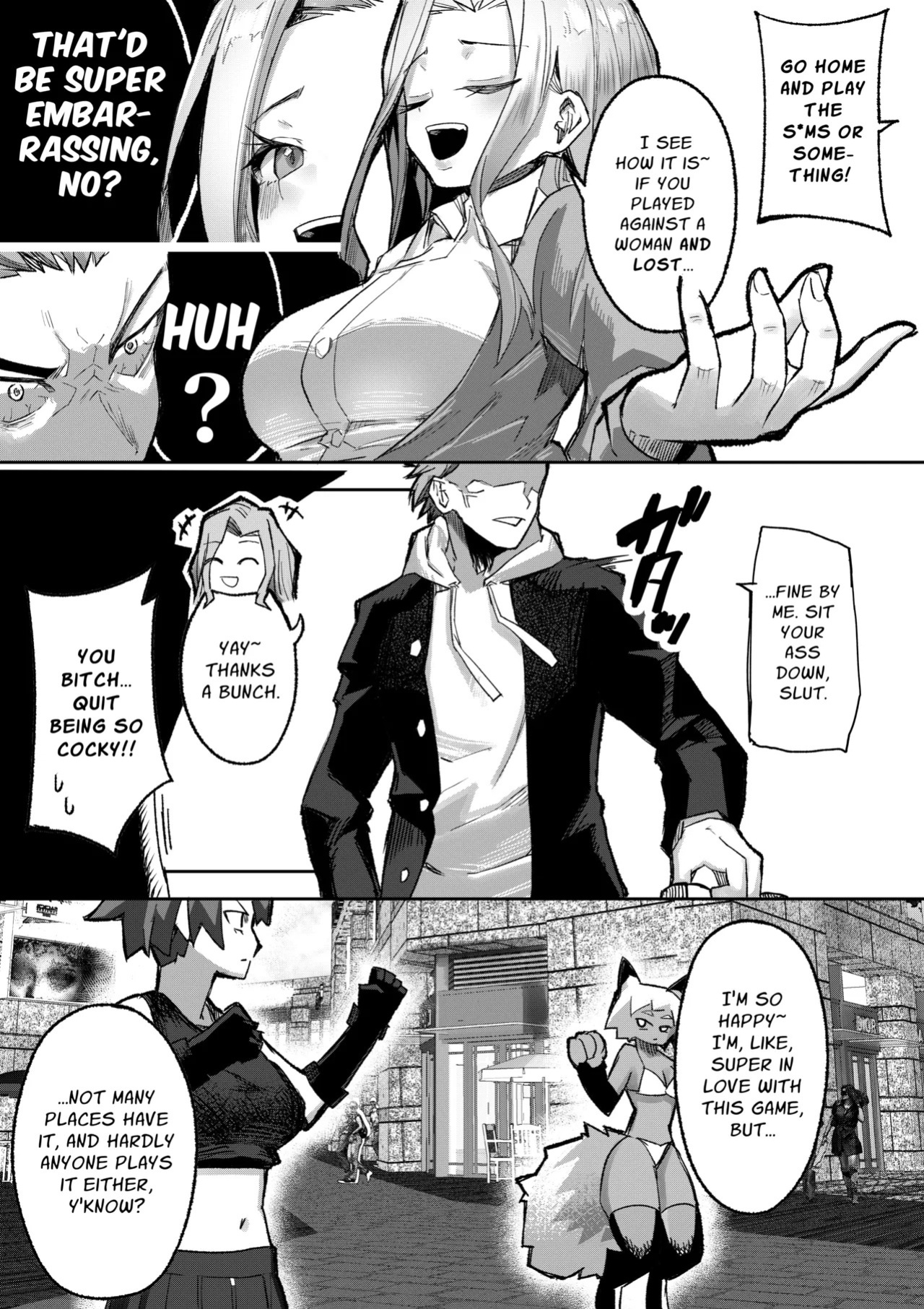 [P&I] Gal Pro Gamer-sama no Nama Oppai wo Fan no Mae de Sarashite Yaru yo | I'll Expose The Pro Gamer Gal's Breasts Before Her Fans [English] [Cunny Garden]