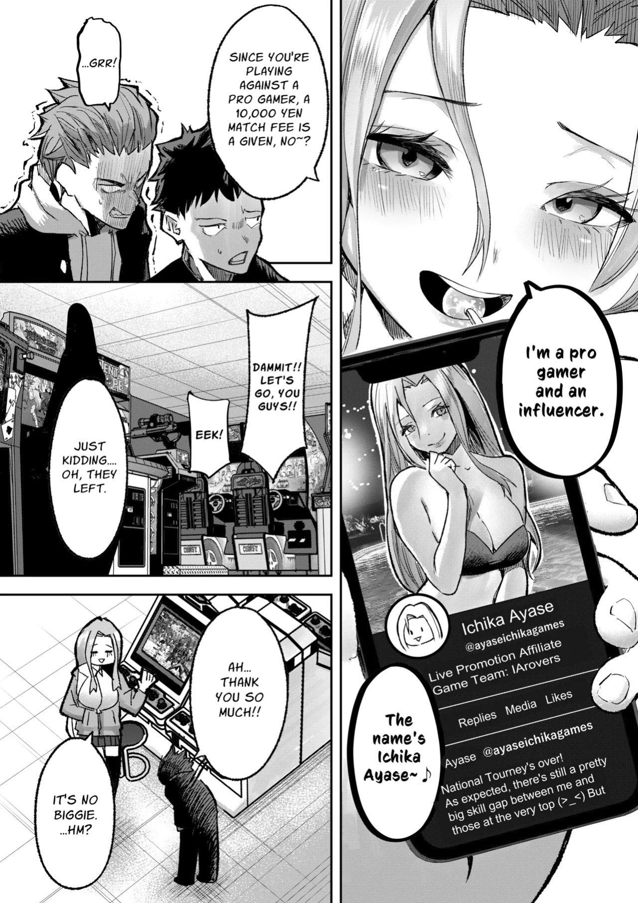 [P&I] Gal Pro Gamer-sama no Nama Oppai wo Fan no Mae de Sarashite Yaru yo | I'll Expose The Pro Gamer Gal's Breasts Before Her Fans [English] [Cunny Garden]