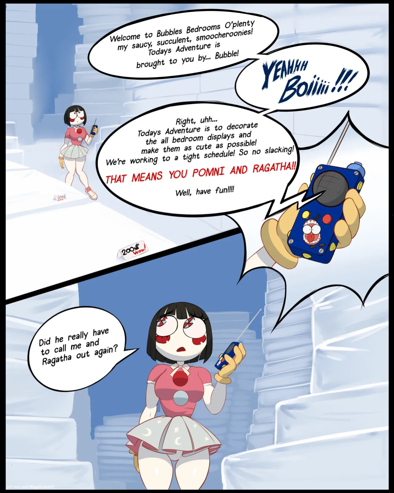 [MegaDraws24] The Cushy Job (The Amazing Digital Circus) [ongoing]