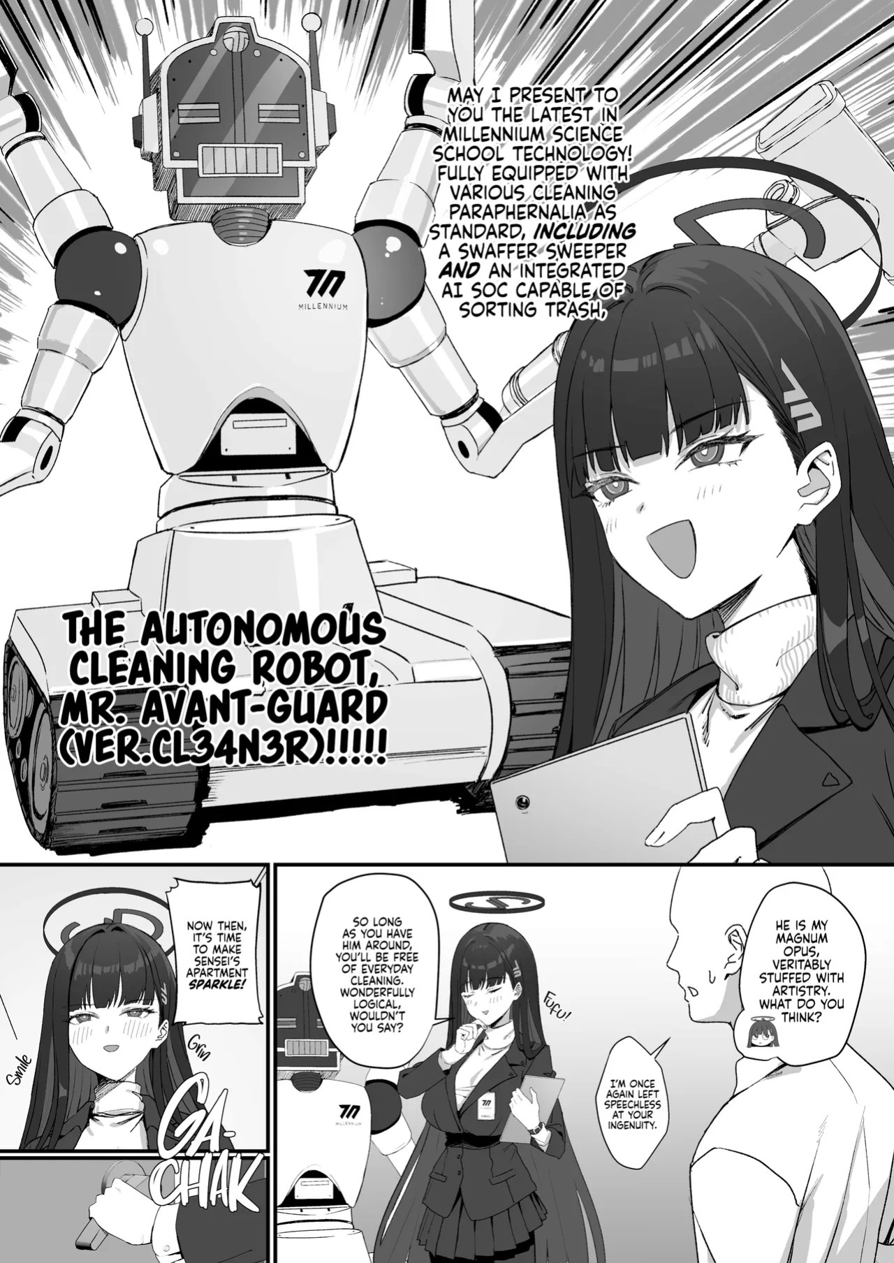 [LOFLAT (Prime)] Tsukatsuki Rio no Maid Seikatsu (Blue Archive) [English] {2d-market.com} [Decensored] [Digital]