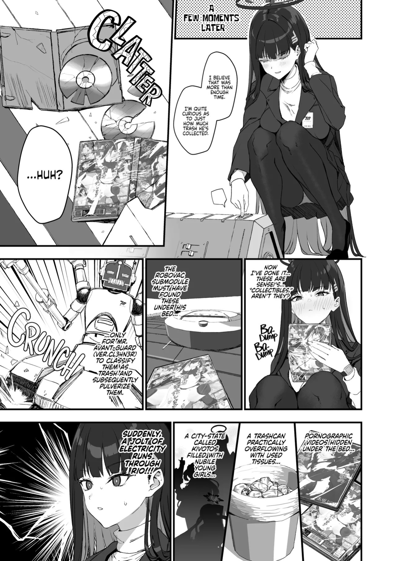 [LOFLAT (Prime)] Tsukatsuki Rio no Maid Seikatsu (Blue Archive) [English] {2d-market.com} [Decensored] [Digital]