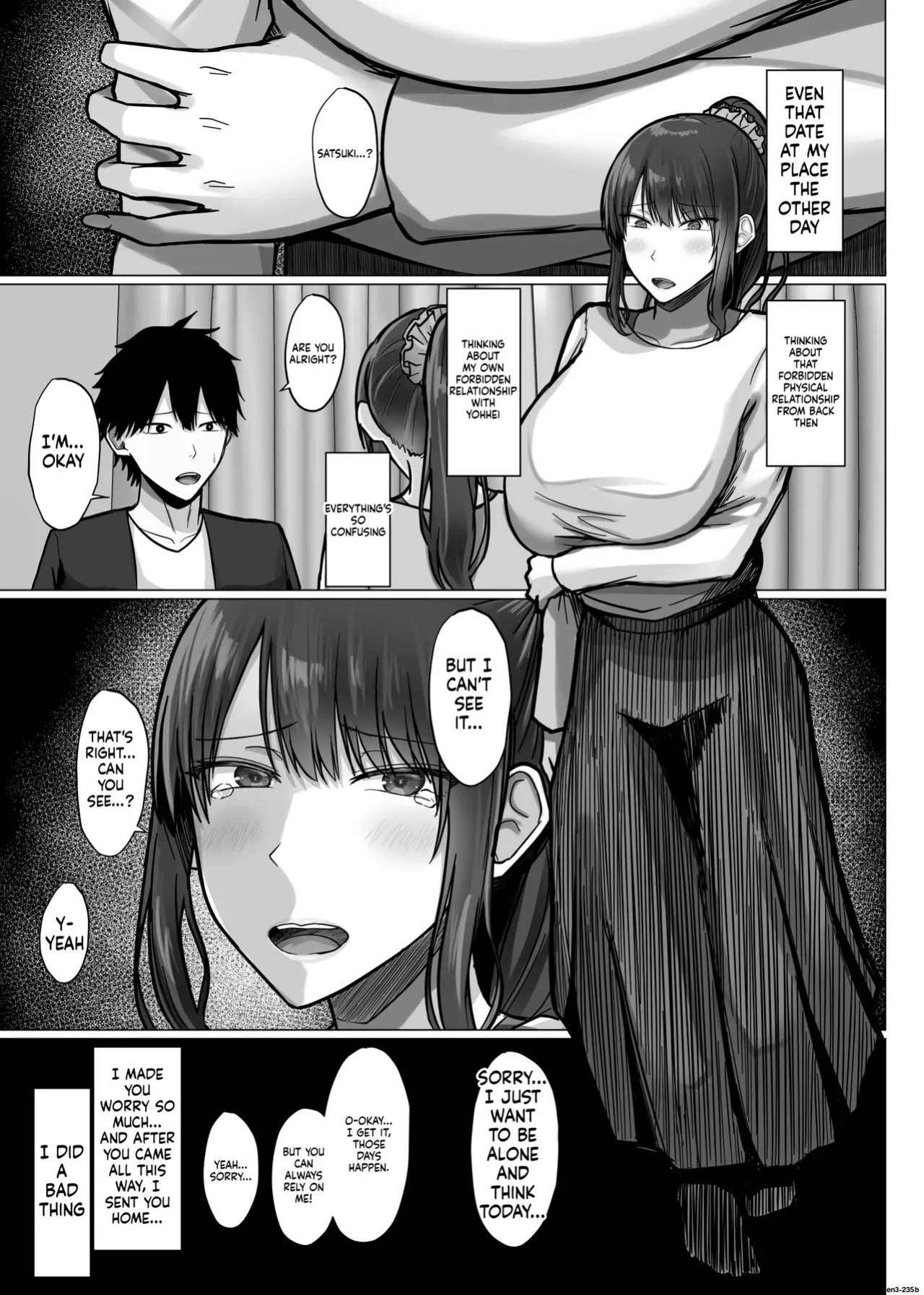 The story of how a busty, older teacher girlfriend gets seduced and cheated on by the principal with a huge penis.