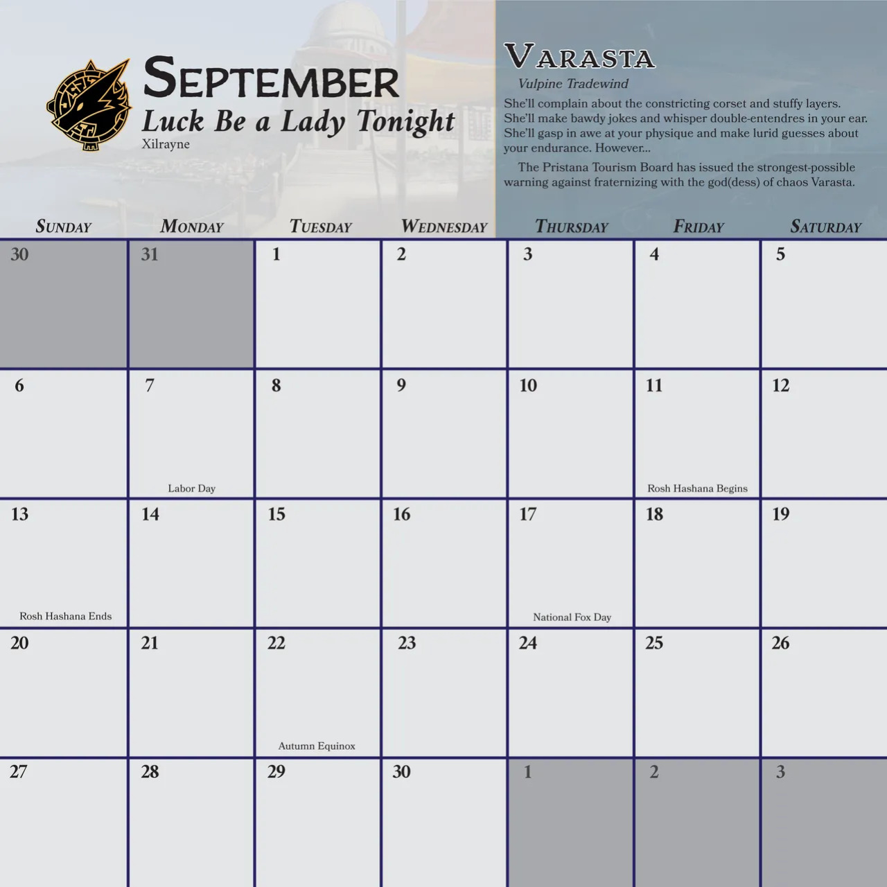 [Heartleaf games] (Various Artists) Ladies of the Beast World 2026 Feminine Calendar and Pinups (Read Disclaimer)