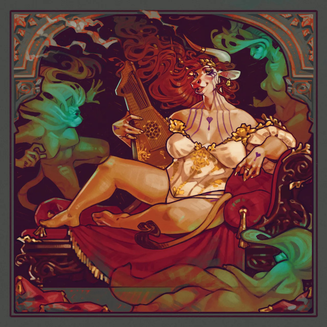 [Heartleaf games] (Various Artists) Ladies of the Beast World 2026 Feminine Calendar and Pinups (Read Disclaimer)