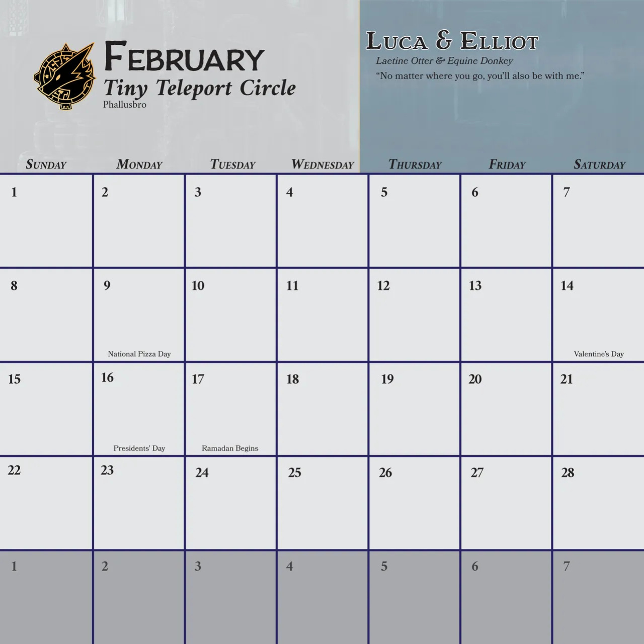 [Heartleaf games] (Various Artists) Boys of the Beast World 2026 Masculine Calendar and Pinups (Read Disclaimer)