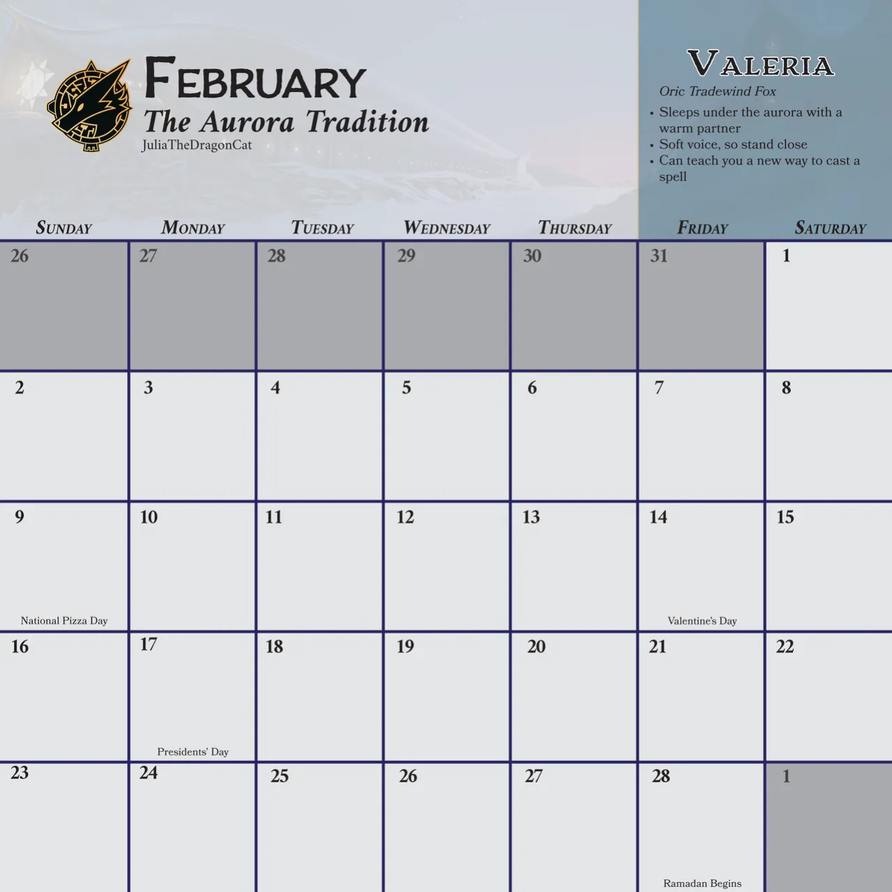 [Heartleaf games] (Various Artists) Ladies of the Beast World 2025 Feminine Calendar and Pinups (Read Disclaimer)