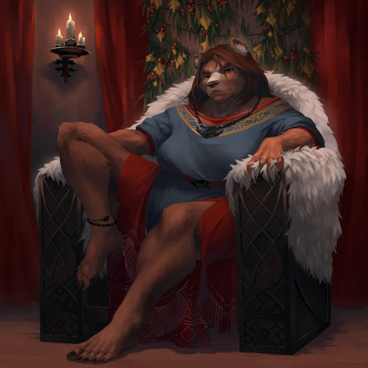 [Heartleaf games] (Various Artists) Ladies of the Beast World 2024 Feminine Calendar and Pinups (Read Disclaimer)