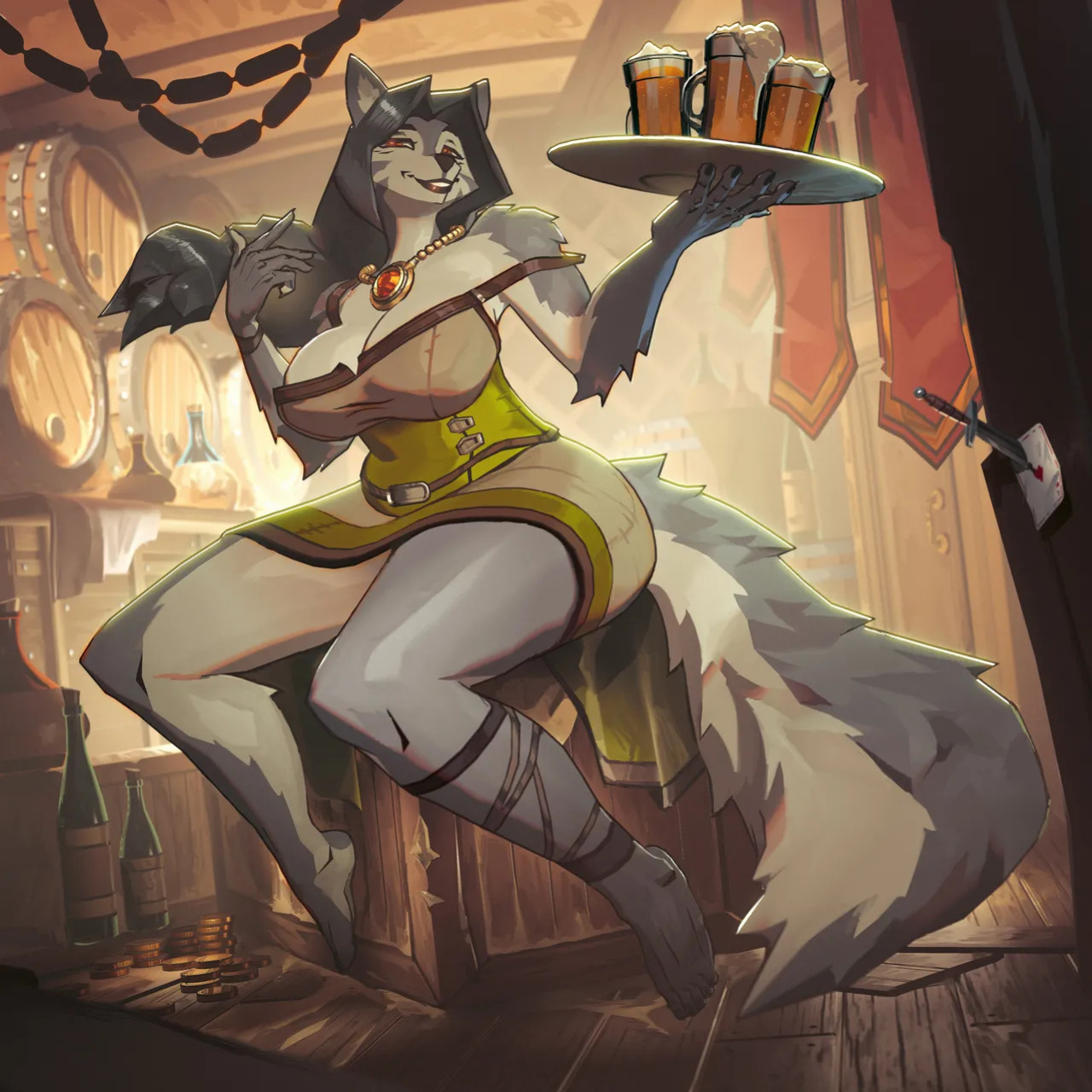 [Heartleaf games] (Various Artists) Ladies of the Beast World 2024 Feminine Calendar and Pinups (Read Disclaimer)