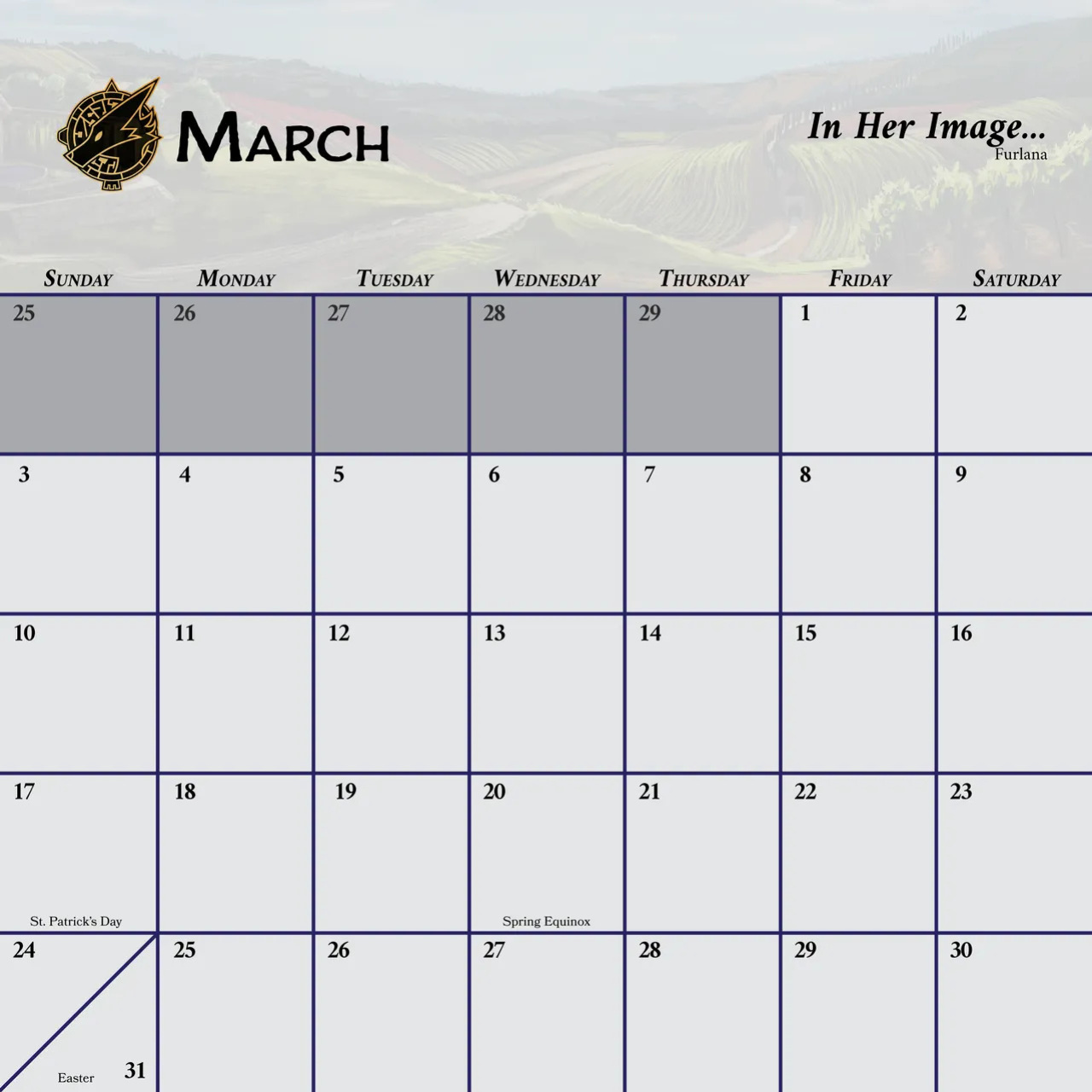 [Heartleaf games] (Various Artists) Ladies of the Beast World 2024 Feminine Calendar and Pinups (Read Disclaimer)
