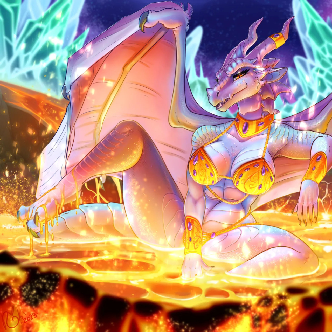 [Heartleaf games] (Various Artists) Ladies of the Beast World 2024 Feminine Calendar and Pinups (Read Disclaimer)