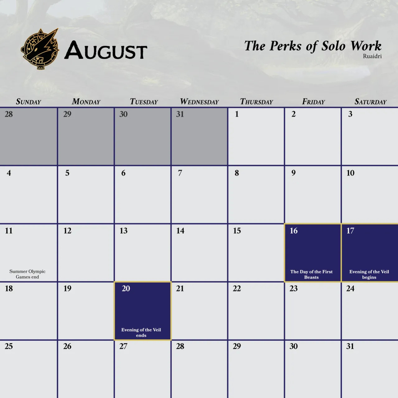 [Heartleaf games] (Various Artists) Boys of the Beast World 2024 Masculine Calendar and Pinups (Read Disclaimer)