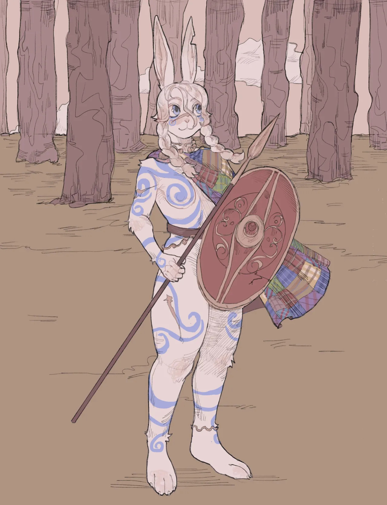 Barbarian bunny witch series by [Toffee 32]/[Faust] in e621
